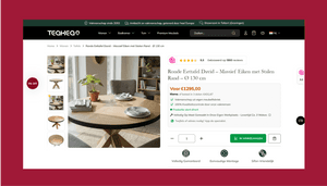 Teakea-Product Detail Page