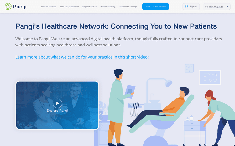 Healthcare App Development - Pangi