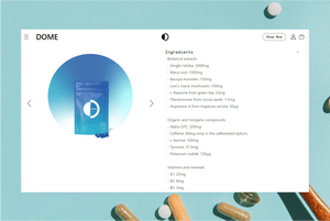 Dome Technologies Nootropics-Explored Ingredients-Health and Wellness eCommerce Store