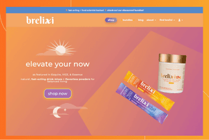 Brelixi-Custom Theme Development for the Wellness Brand