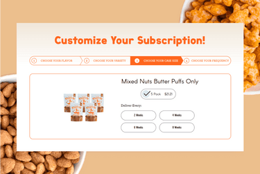 Snack Squad Rewards-eCommerce Development Services for Baby Food Products-Mission Mighty Me