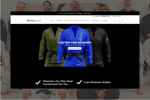 Shopify CRO implementation and email marketing automation boosting RollBliss apparel store conversion rates