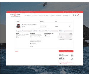 GiftTree - Enhanced Checkout Experience