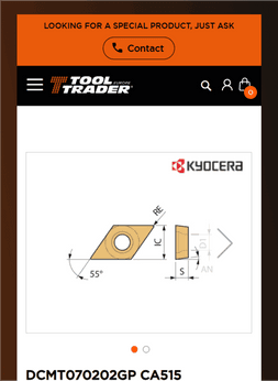 Tool Trader- Improve Mobile Optimization