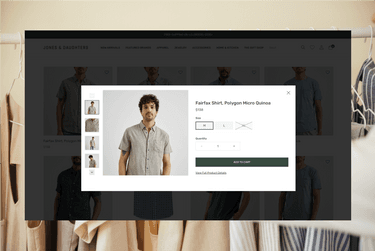 Quick Add-To-Cart Popups - Online Shopify eCommerce Store