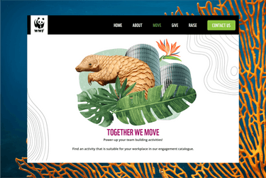 Employee Engagement Activities Catalogue-WordPress Development-WWF Singapore