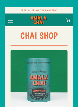 Product Detail Page-Authentic Masala Chai-Amala Chai