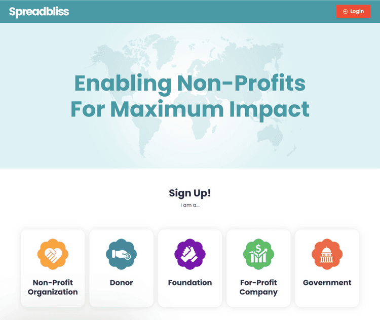 Spreadbliss - NLP-powered Non-Profit Hub