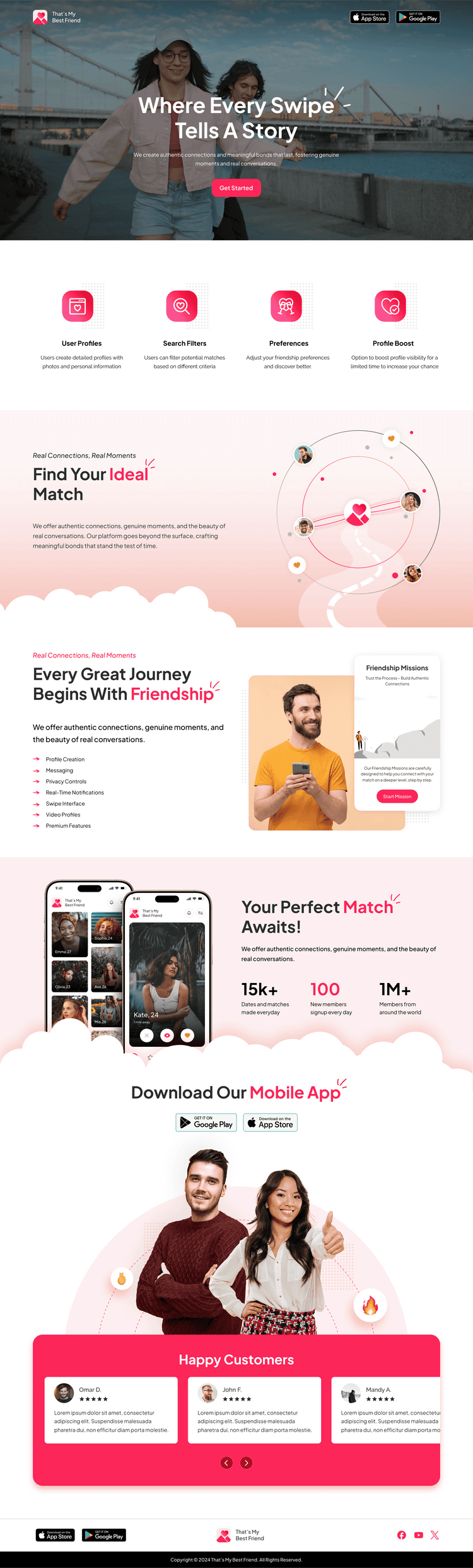 TMBF-Connect with your loved one with all new unique and engaging features