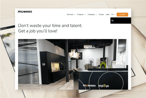 WordPress Development for Austria based Software Development - Moweex
