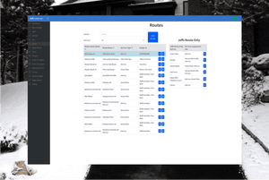 Route Management - Mobile App Development