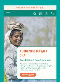 Authentic Masala Tea Directly from the India-Amala Chai