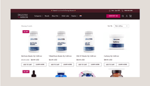 Techtic X Digestive Warrior-Product Listing Page