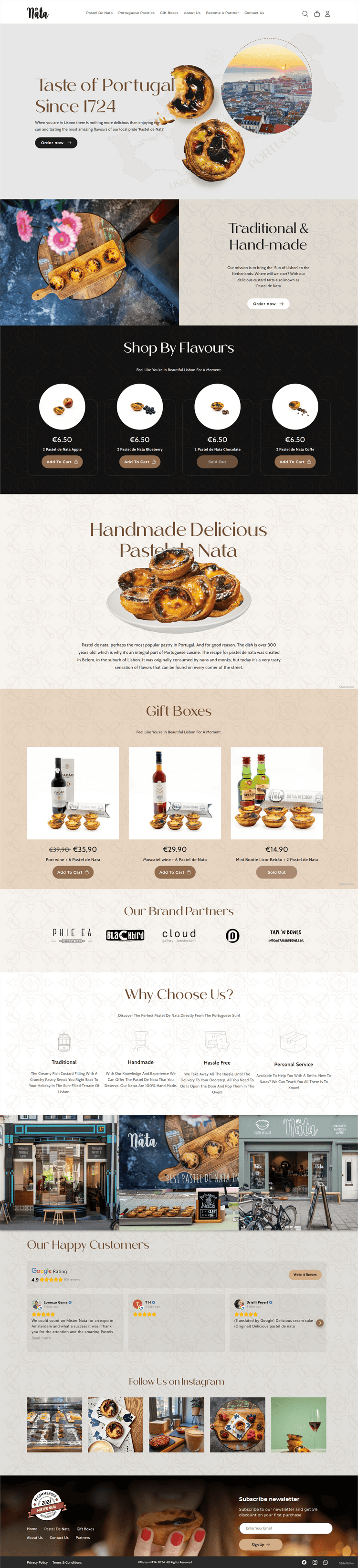 Mister Nata - Shopify Website Redesign for Better UX by Techtic