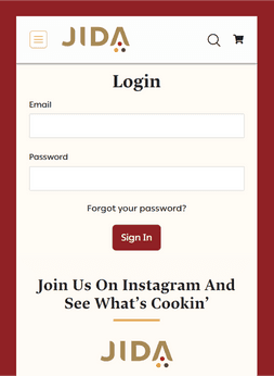 Custom Shopify Solutions - Jida's Kitchen - Techtic Solutions