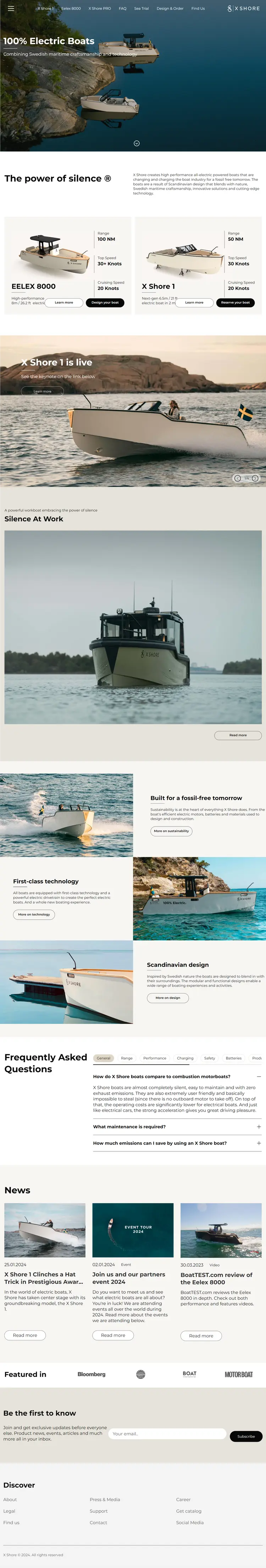 Luxury Boat E-commerce Magento 2.0 Development-Xshore-Techtic Solutions